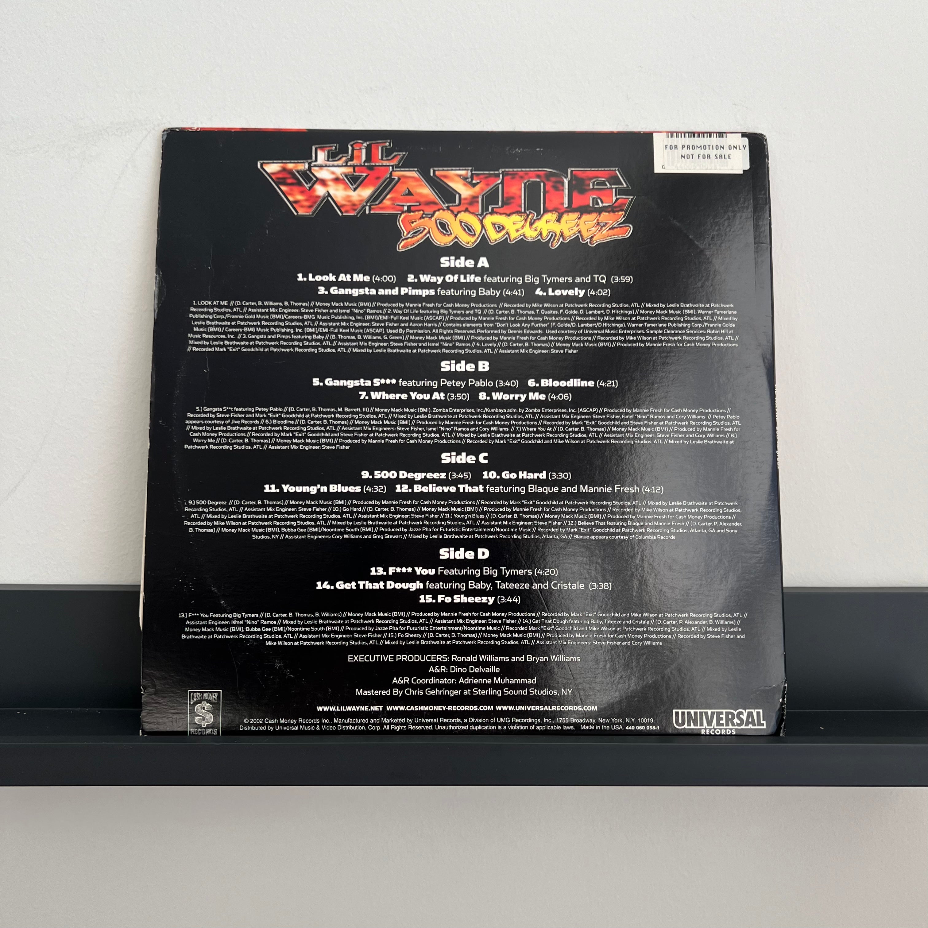 Lil Wayne - 500 Degreez