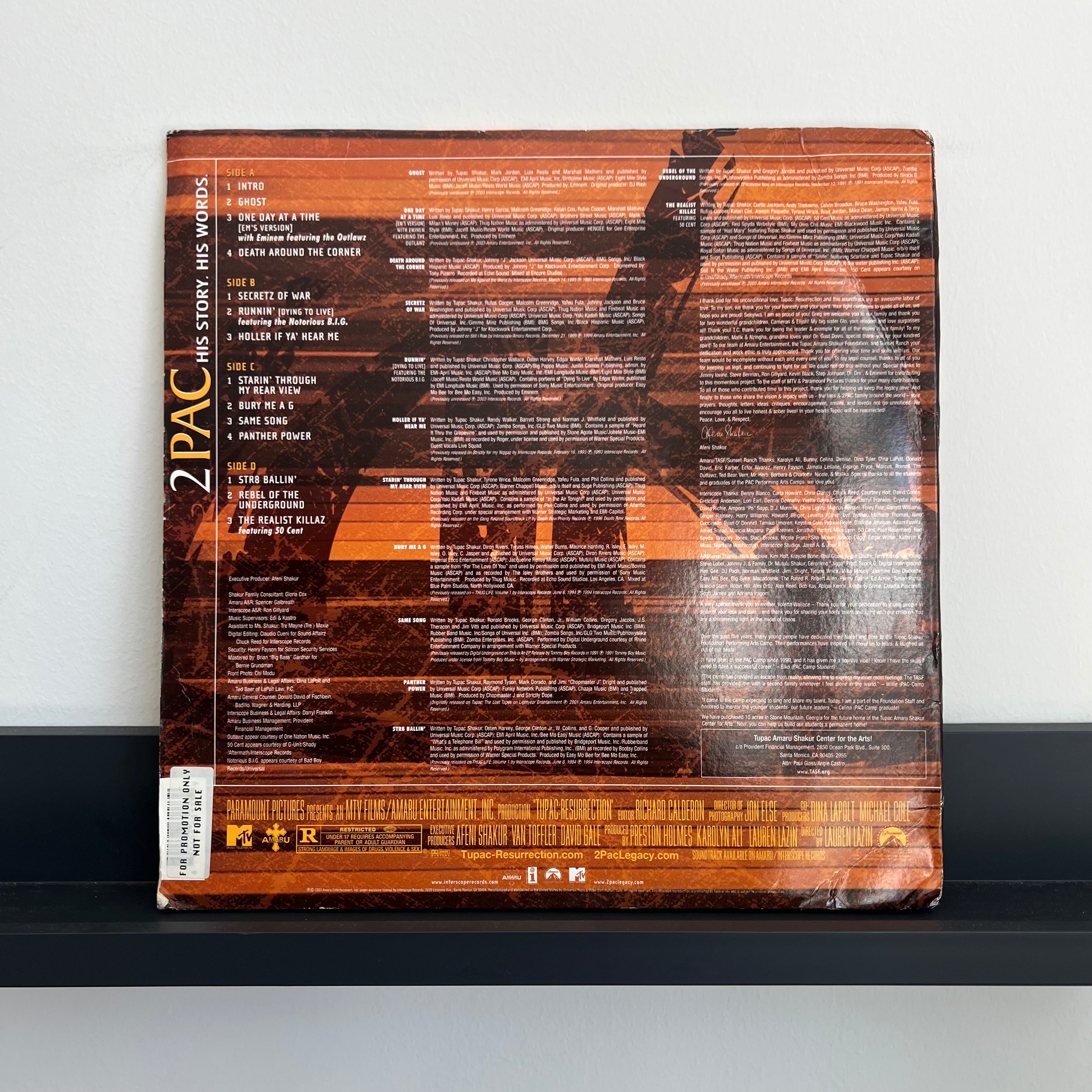 Tupac - Resurrection (Music From And Inspired By The Motion Picture)