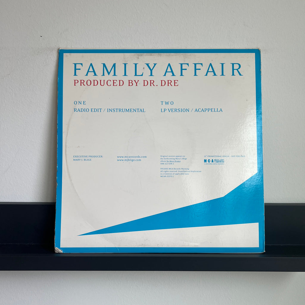 Mary J Blige - Family Affair (Single)