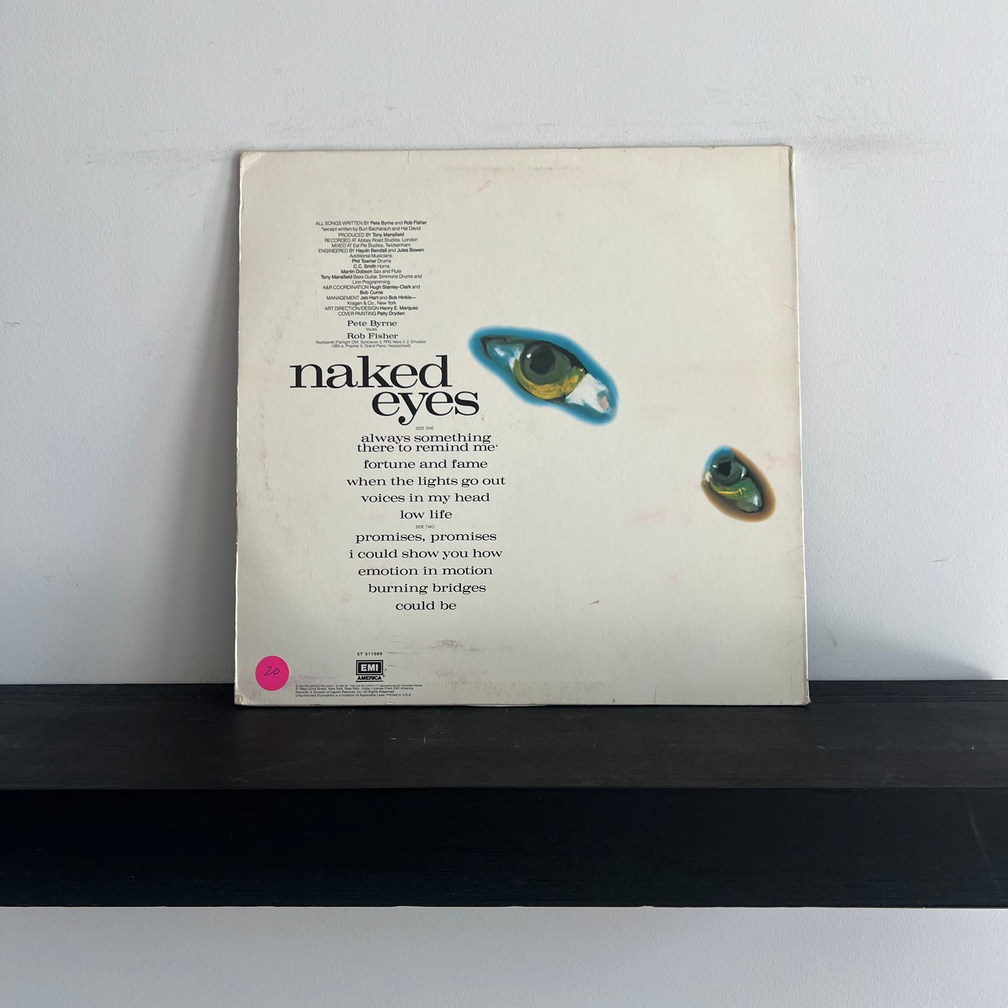 Naked Eyes - Naked Eyes